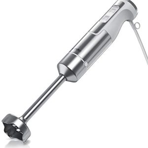 1000W Staafmixer met RVS Pureerstaaf en Traploze Snelheidsregeling - Krachtige Mixer met Turboknop (6153906193100)